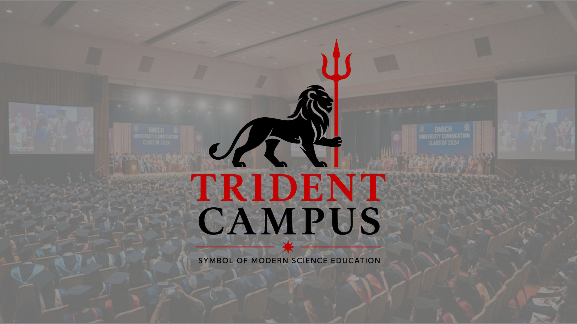 Trident Campus convocation attended by graduates and academic leaders